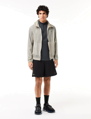 Чоловічі кросівки Lacoste Elite Active Sneakers чорні велюрові - фото 8 - Miraton