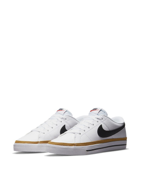 Жіночі кеди Nike Court Legacy шкіряні білі - фото 3 - Miraton