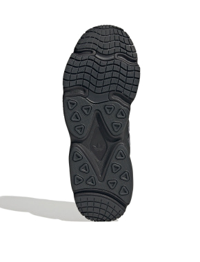 Жіночі кросівки Adidas OZMILLEN з екошкіри чорні - фото 6 - Miraton