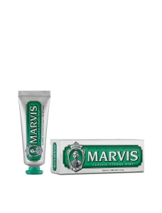 Зубна паста Marvis Classic Strong Mint Travel Size 25ml - фото  - Miraton
