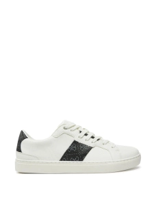 Чоловічі кеди Guess з екошкіри білі - фото  - Miraton