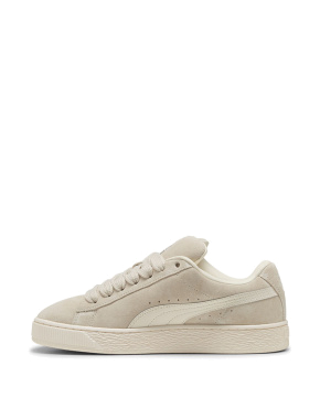 Жіночі кеди PUMA Suede XL Sneakers замшеві бежеві - фото 2 - Miraton