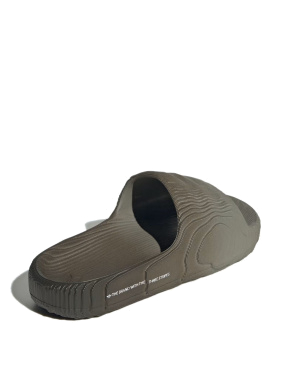 Мужские шлепанцы Adidas Adilette 22 резиновые серые - фото 3 - Miraton