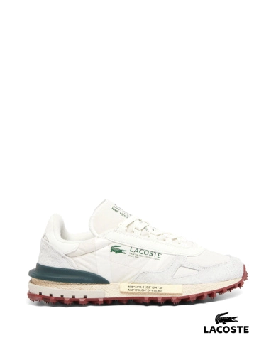 Чоловічі кросівки Lacoste велюрові білі (49SMA00021Y5) фото 1