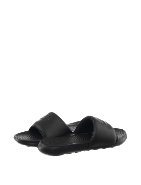 Мужские шлепанцы Nike VICTORI ONE резиновые черные - фото 1 - Miraton