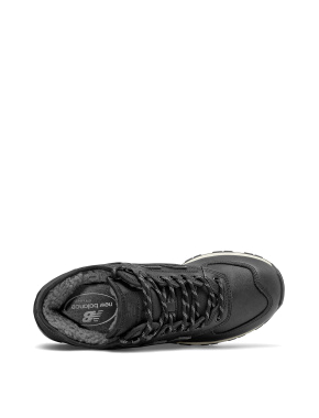Мужские зимние кожаные кроссовки New Balance 574 - фото 3 - Miraton