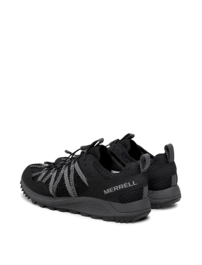 Чоловічі кросівки Merrell Wildwood Aerosport тканинні чорні - фото 3 - Miraton
