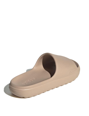 Мужские шлепанцы Adidas UNI ADILETTE LUMIA резиновые бежевые - фото 4 - Miraton
