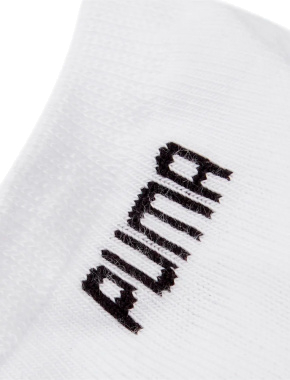 Чоловічі спортивні шкарпетки PUMA бавовняні білі - фото 3 - Miraton
