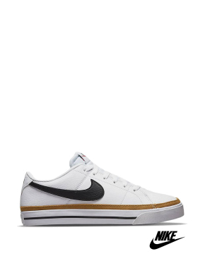 Жіночі кеди Nike Court Legacy шкіряні білі - фото 1 - Miraton