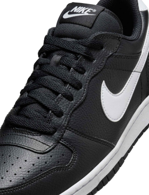 Чоловічі кеди Nike BIG LOW шкіряні чорні - фото 6 - Miraton