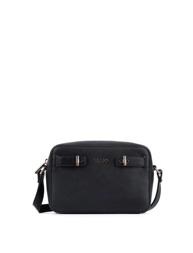 Женская сумка camera bag LIU JO из экокожи черная фото 1