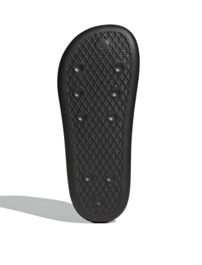 Женские шлепанцы Adidas Adilette Ayoon резиновые черные - фото 4 - Miraton