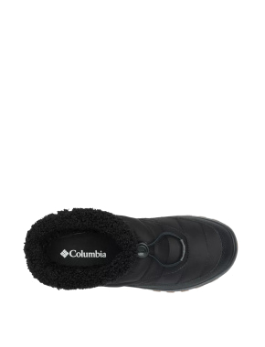 Женские ботинки Columbia Snowtrot Shorty тканевые черные с подкладкой из искусственного меха - фото 4 - Miraton