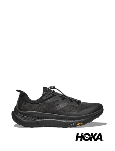 Жіночі кросівки Hoka One One Clifton 9 GTX шкіряні чорні (1133958F-BBLC) фото 1
