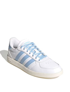 Жіночі кеди Adidas Breaknet Sleek з екошкіри білі - фото 3 - Miraton