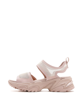 Жіночі сандалі Skechers Stamina V2 тканинні рожеві - фото 2 - Miraton