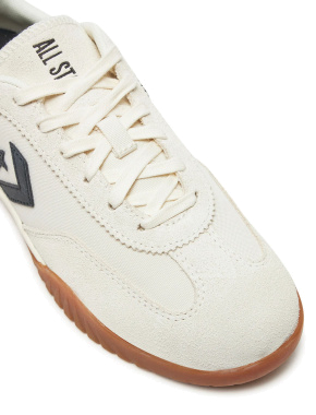 Жіночі кеди Converse Run Star Trainer замшеві білі - фото 6 - Miraton