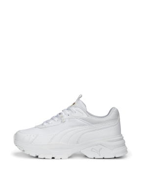 Женские кроссовки PUMA Cassia Via Sneakers Women из искусственной кожи белые - фото 2 - Miraton