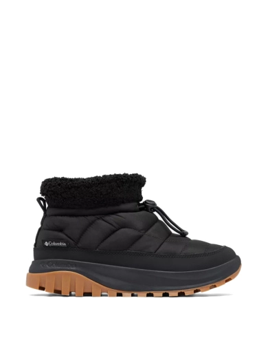 Жіночі черевики Columbia Snowtrot Shorty тканинні чорні з підкладкою зі штучного хутра (2075121-010) фото 1