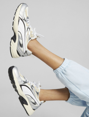 Женские кроссовки PUMA Milenio Tech Sneakers из искусственной кожи молочного цвета - фото 7 - Miraton
