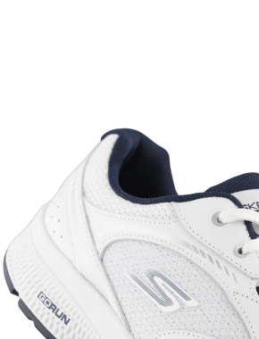 Чоловічі кросівки Skechers Go Run тканинні білі - фото 6 - Miraton