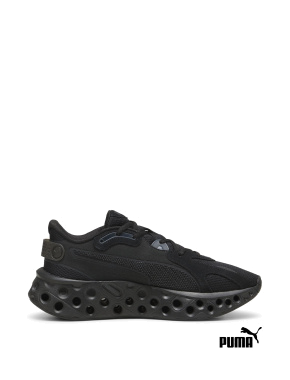 Мужские кроссовки PUMA Softride Frequence тканевые черные - фото 1 - Miraton