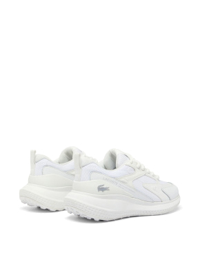 Жіночі кросівки Lacoste L004 шкіряні білі - фото 3 - Miraton