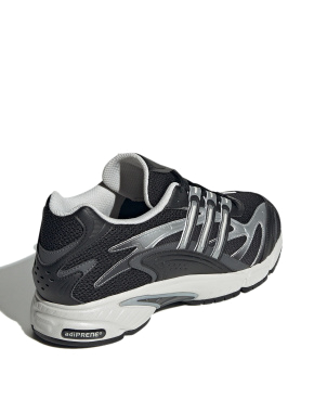 Мужские кроссовки Adidas Temper Run 2.0 из экокожи черные - фото 4 - Miraton