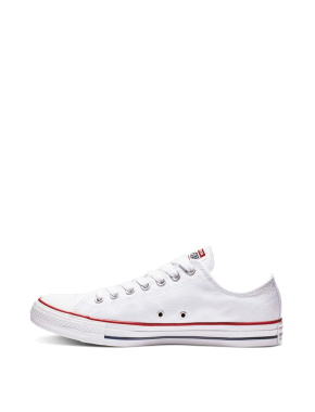 Женские кеды Converse Chuck Taylor All Star тканевые белые - фото 1 - Miraton