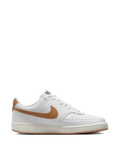 Жіночі кеди Nike Court Vision Low Nn Trainers з екошкіри білі (FV9952-102) фото 1