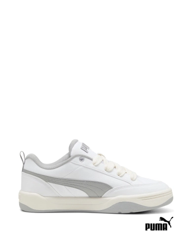 Жіночі кеди PUMA Park Lifestyle зі штучної шкіри білі фото 1