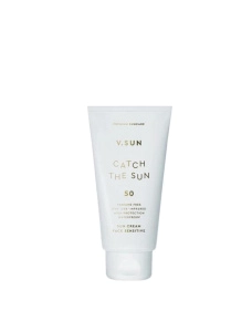Солнцезащитный крем для лица V.SUN, sun cream face sensitive SPF 50 Perfume Free 75 мл - фото  - Miraton