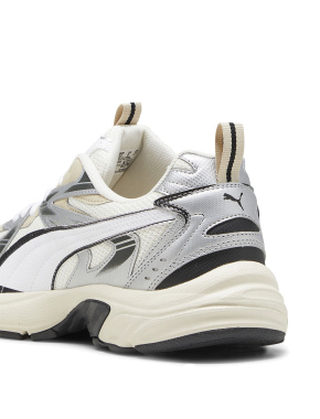 Жіночі кросівки PUMA Milenio Tech Sneakers зі штучної шкіри молочного кольору - фото 6 - Miraton