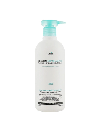 Шампунь для волосся протеїновий з кератином Keratin LPP Shampoo 530 ml фото 1