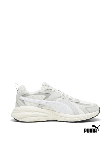 Мужские кроссовки PUMA Hypnotic LS Sneakers из искусственной кожи серые фото 1