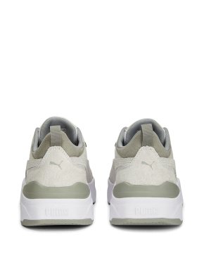Женские кроссовки PUMA Cassia Mix из искусственной кожи белые - фото 4 - Miraton