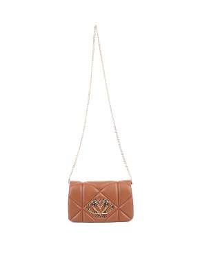 Женская сумка Love Moschino из экокожи оранжевая - фото 5 - Miraton