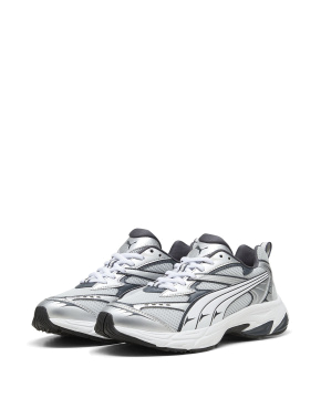 Женские кроссовки PUMA Morphic Sneakers из искусственной кожи белые - фото 3 - Miraton
