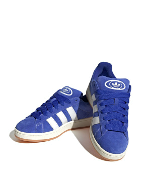 Чоловічі кеди Adidas Campus замшеві сині