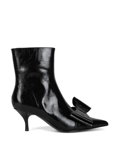 Жіночі черевики JEFFREY CAMPBELL BOW-TIE шкіряні чорні (BOW-TIE(JCD-190-29-02)) фото 1