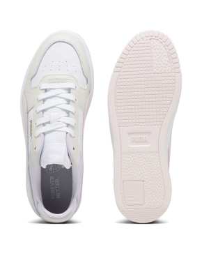 Женские кеды PUMA Carina Street из искусственной кожи белые - фото 4 - Miraton