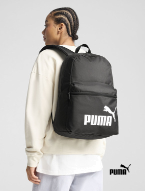 Мужской рюкзак PUMA тканевый черный - фото 5 - Miraton