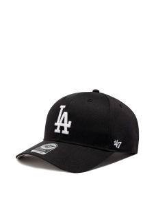 Кепка 47 Brand Los Angeles Dodgers Raised Basic чорна - фото  - Miraton