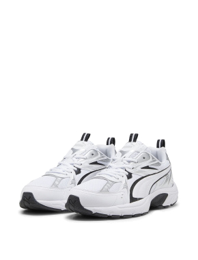 Чоловічі кросівки PUMA Milenio Tech Sneakers зі штучної шкіри чорні - фото 3 - Miraton