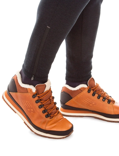 Мужские ботинки коричневые кожаные New Balance 754 фото 1