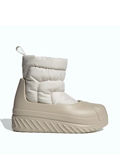 Жіночі черевики Adidas Adifom Superstar Winter зі штучної шкіри білі з підкладкою зі штучного хутра (IG2160) фото 1