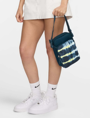 Чоловіча сумка месенджер Nike тканинна синя - фото 2 - Miraton