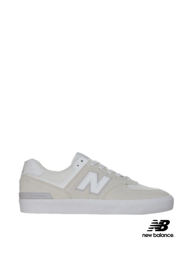 Женские кеды New Balance из нубука бежевые фото 1