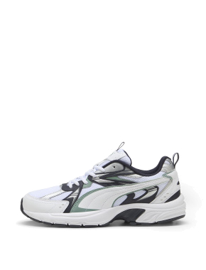 Чоловічі кросівки PUMA Milenio Tech Sneakers зі штучної шкіри чорні - фото 2 - Miraton